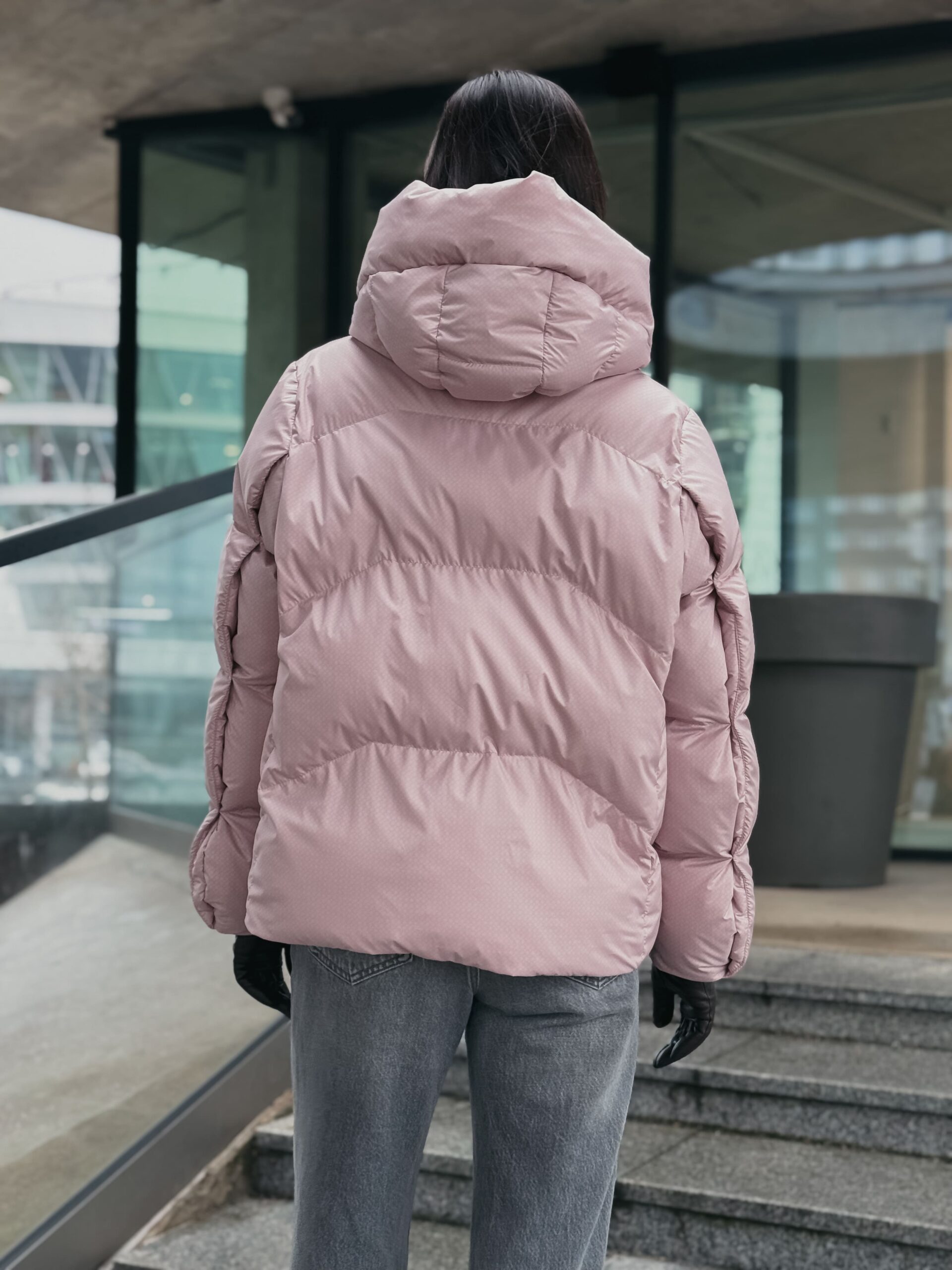 Куртка женская Лиза розовая (2) Куртка женская Лиза розовая (2)